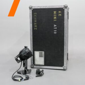 Scheinwerfer LED Litecraft Mini PAR AT10, schwarz, indoor