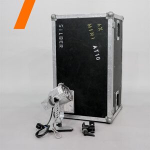 Scheinwerfer LED Litecraft Mini PAR AT10, silber, indoor