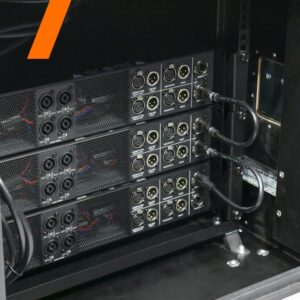 Systemrack L-Acoustics LA-PAM-A, 3x LA4X-Amp